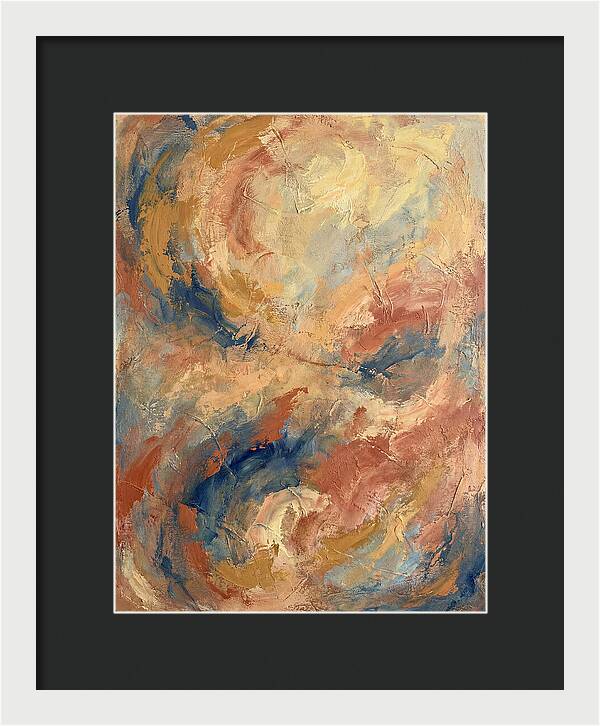 Abstract Sunrise Over Mediterranean