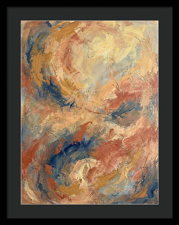 Abstract Sunrise Over Mediterranean