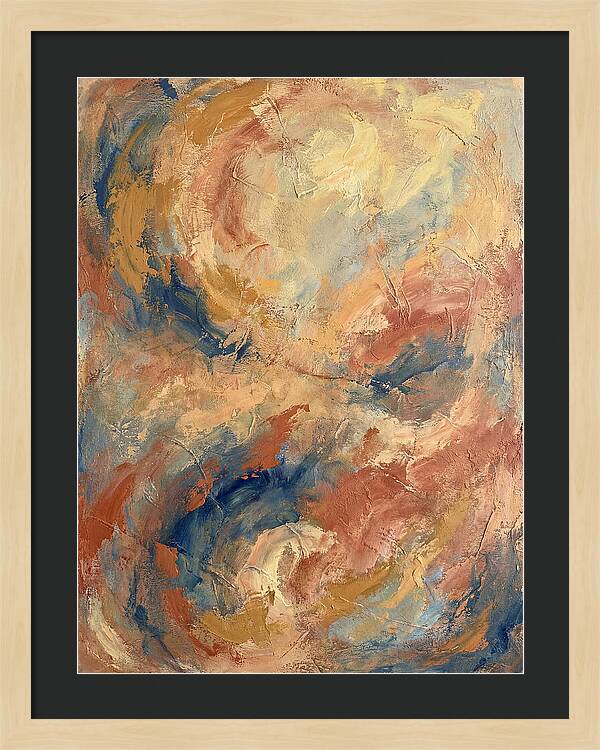 Abstract Sunrise Over Mediterranean