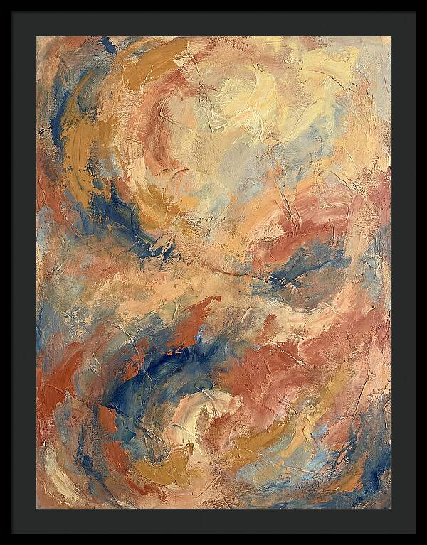 Abstract Sunrise Over Mediterranean