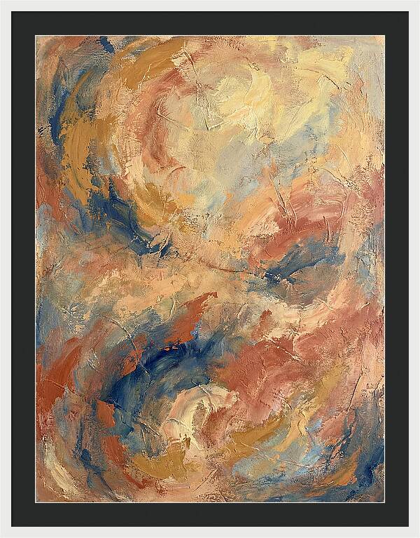 Abstract Sunrise Over Mediterranean