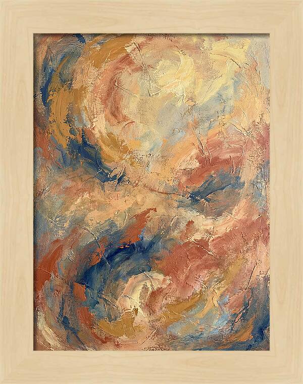 Abstract Sunrise Over Mediterranean
