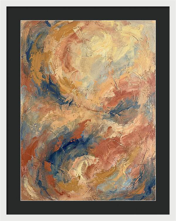 Abstract Sunrise Over Mediterranean