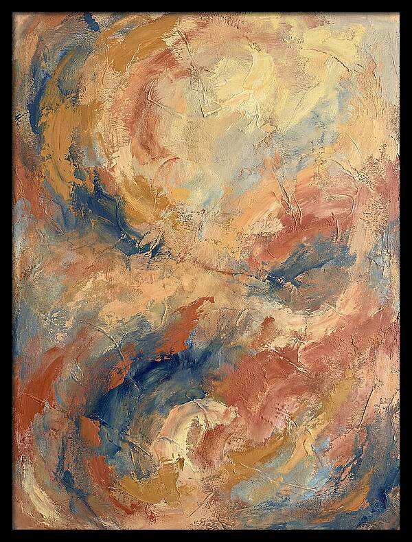 Abstract Sunrise Over Mediterranean