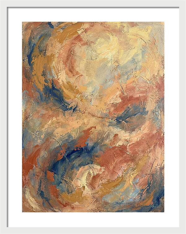 Abstract Sunrise Over Mediterranean