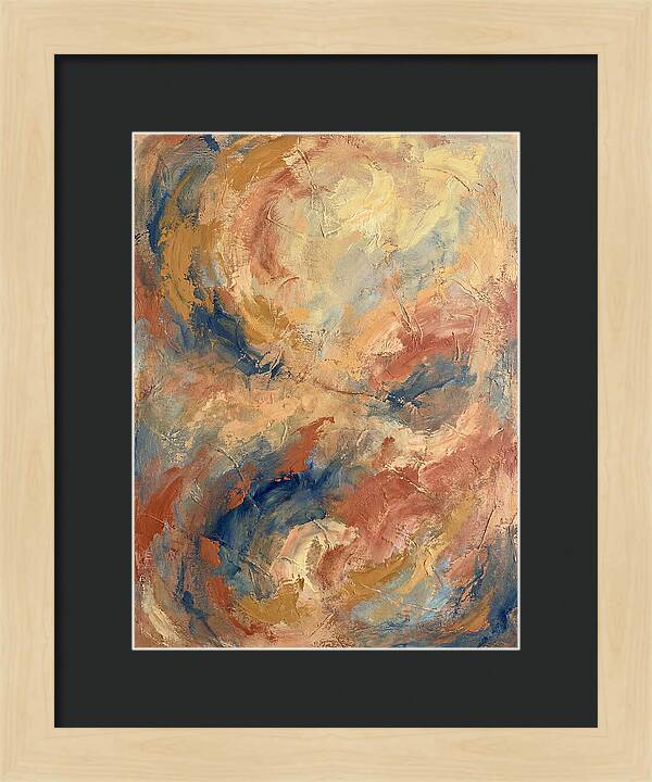 Abstract Sunrise Over Mediterranean