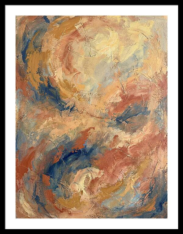 Abstract Sunrise Over Mediterranean