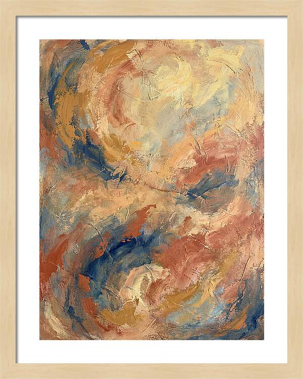 Abstract Sunrise Over Mediterranean