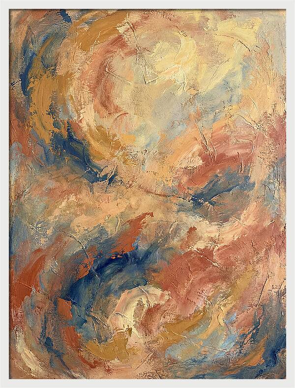 Abstract Sunrise Over Mediterranean