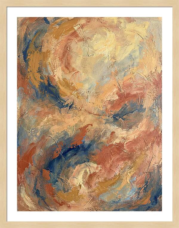 Abstract Sunrise Over Mediterranean
