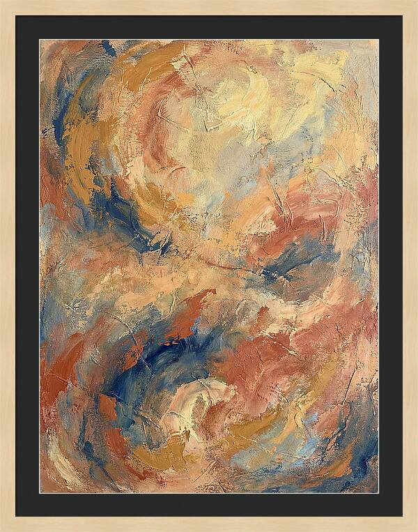 Abstract Sunrise Over Mediterranean