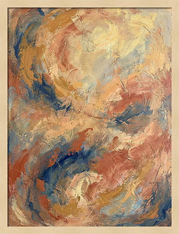 Abstract Sunrise Over Mediterranean