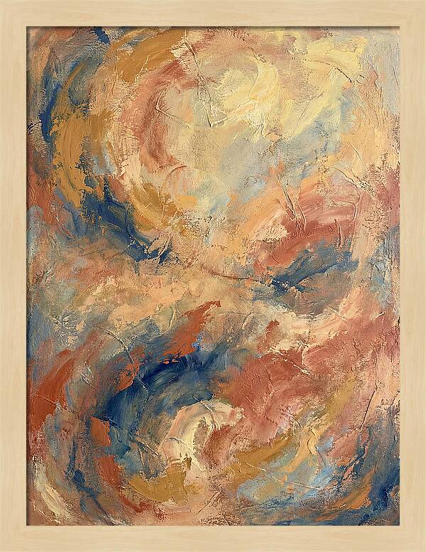 Abstract Sunrise Over Mediterranean