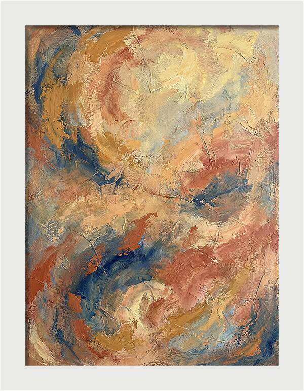 Abstract Sunrise Over Mediterranean