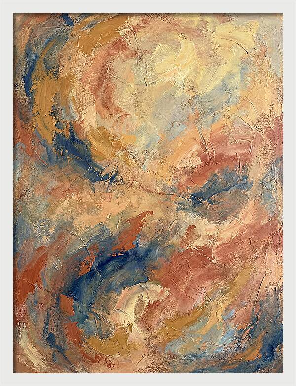 Abstract Sunrise Over Mediterranean