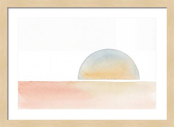 Abstract Sunrise Serenity