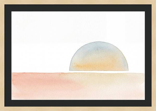 Abstract Sunrise Serenity