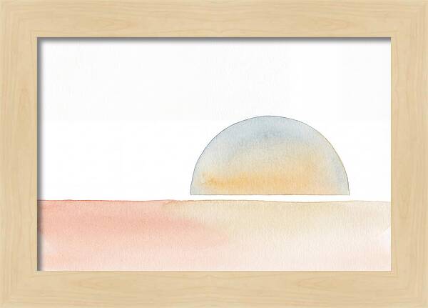 Abstract Sunrise Serenity
