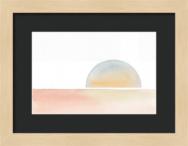 Abstract Sunrise Serenity