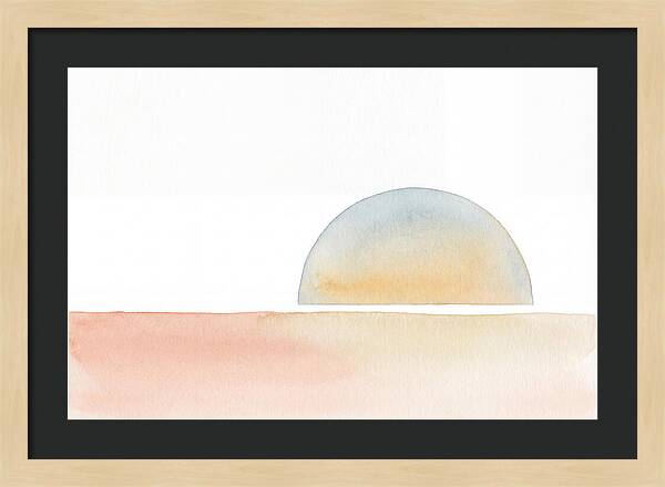 Abstract Sunrise Serenity