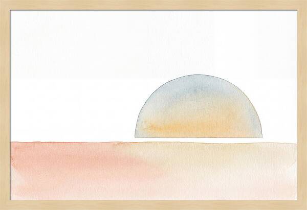 Abstract Sunrise Serenity
