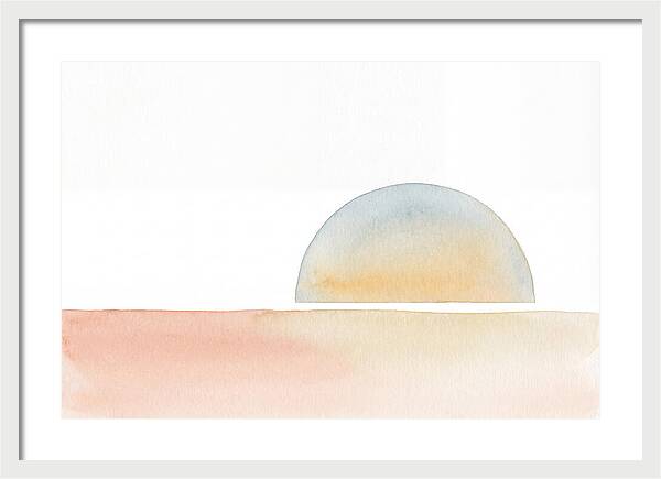 Abstract Sunrise Serenity