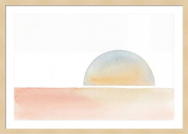 Abstract Sunrise Serenity