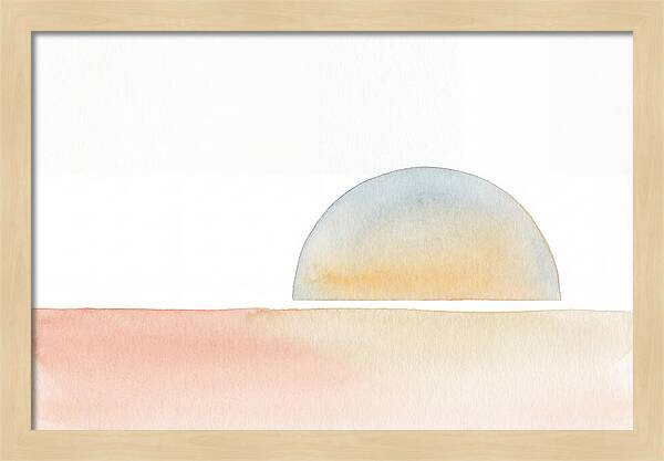 Abstract Sunrise Serenity