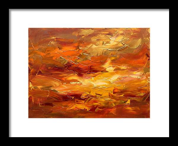 Abstract Sunset Harmony