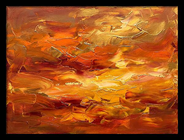 Abstract Sunset Harmony