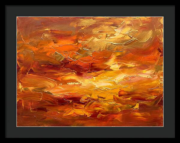 Abstract Sunset Harmony