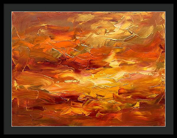 Abstract Sunset Harmony