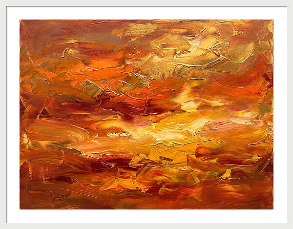 Abstract Sunset Harmony