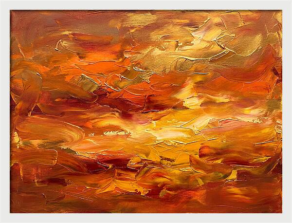 Abstract Sunset Harmony