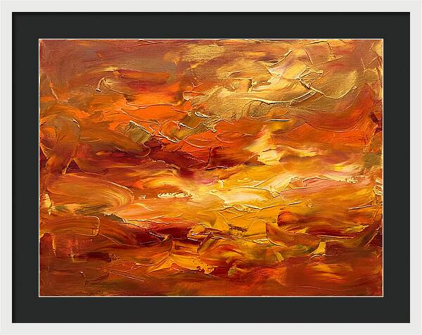 Abstract Sunset Harmony