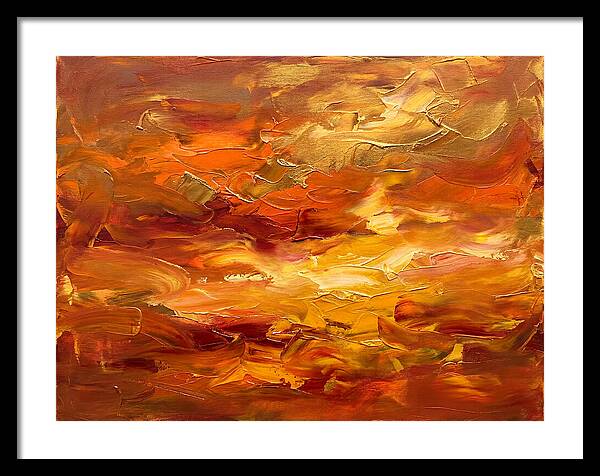 Abstract Sunset Harmony