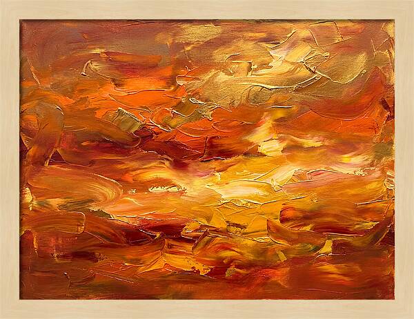 Abstract Sunset Harmony