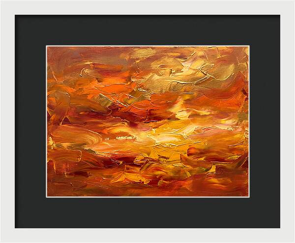 Abstract Sunset Harmony