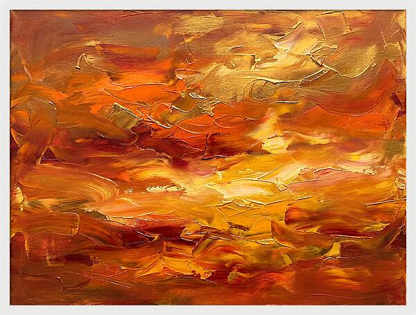 Abstract Sunset Harmony