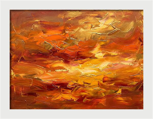 Abstract Sunset Harmony
