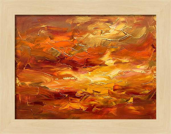 Abstract Sunset Harmony