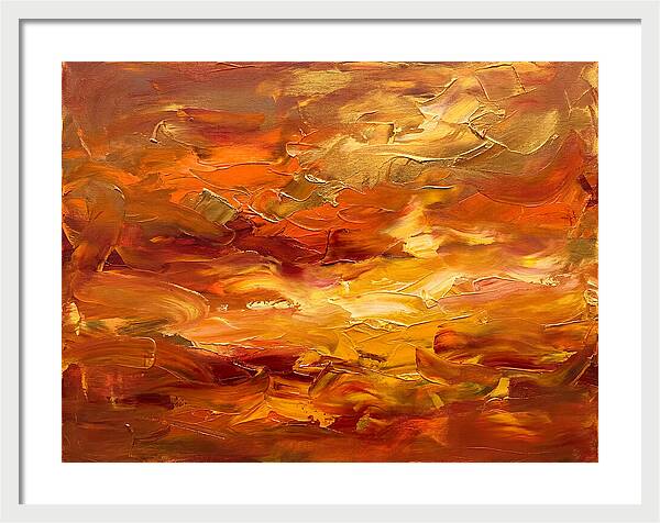 Abstract Sunset Harmony
