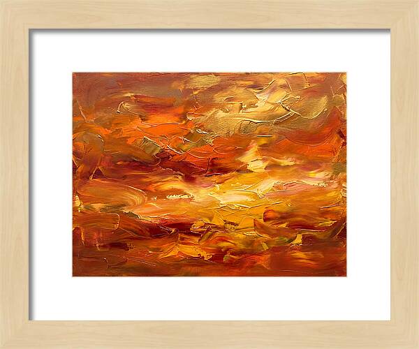 Abstract Sunset Harmony