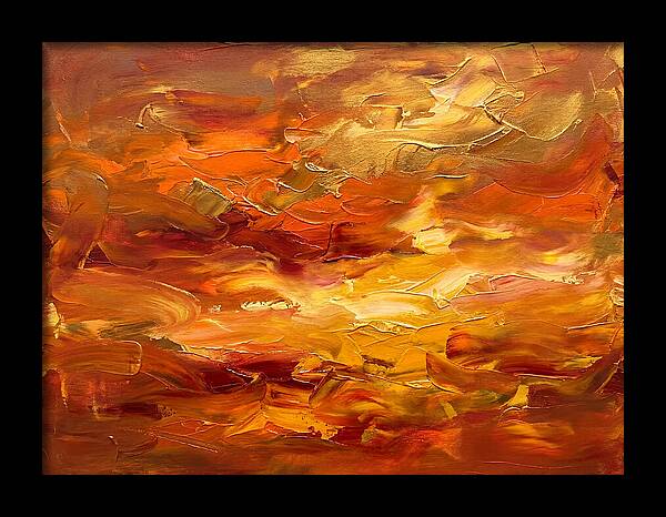 Abstract Sunset Harmony