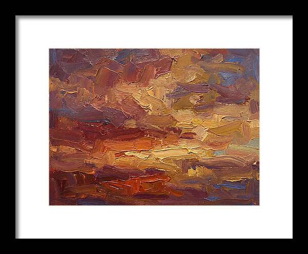 Abstract Sunset Serenity
