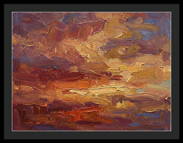 Abstract Sunset Serenity