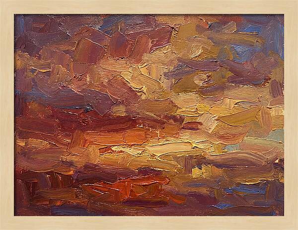 Abstract Sunset Serenity