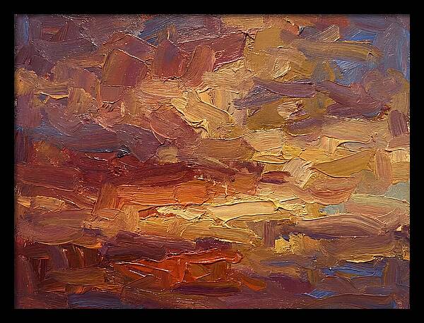 Abstract Sunset Serenity