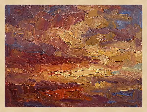 Abstract Sunset Serenity