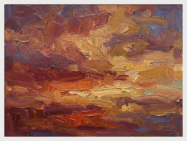 Abstract Sunset Serenity